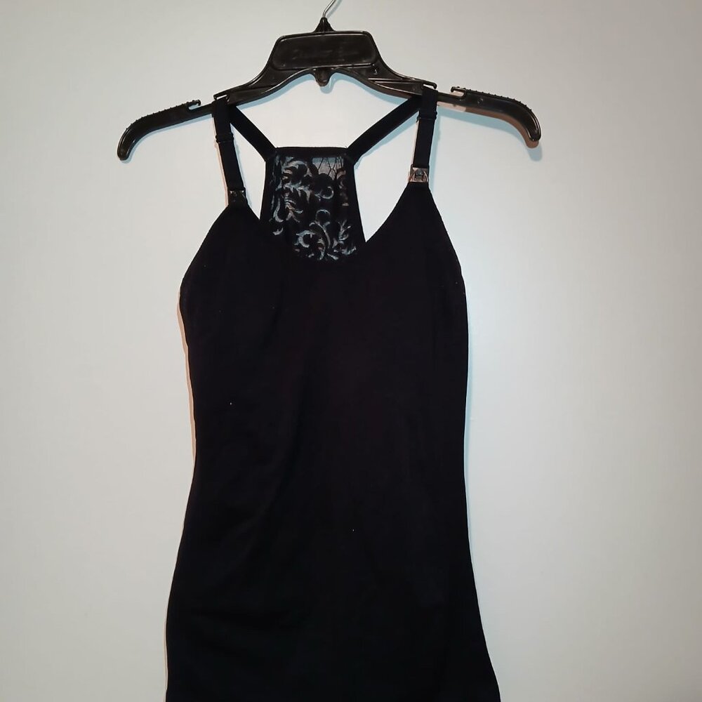 Black Nursing Tank Top size small